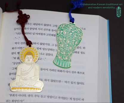 Buy One, Get 50% OFF/ Korean Traditional Bookmark - Premium·High Quality 24K Gold Plated,