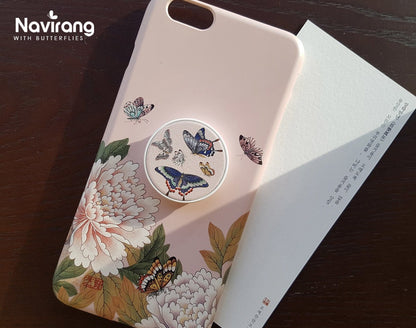 NAVIRNAG PHONE GRIP - Korean Traditional Painting Phone Holder Accessories, Meaning Gift for Him, Her