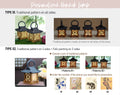 CUSTOM Mini Hanok Lamps- Miniature Korean House Environmentally friendly Mood Light, Personalized photo, Requires 3 AAA