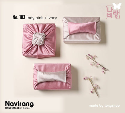 Buy 1, Get 50% Off / Silky Double-Sided Bojagi Premium·High Quality | two tone packaging fabric, Korean wrapping cloth for gift 돌 백일