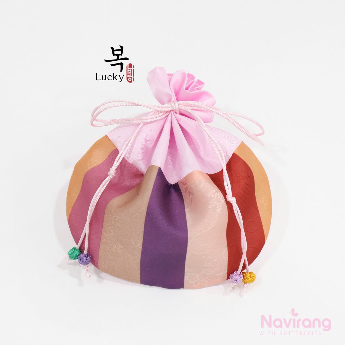 Buy 1, Get 50% Off / Traditional Korean Lucky Pouch - Hanbok Accessory, Gift pouch