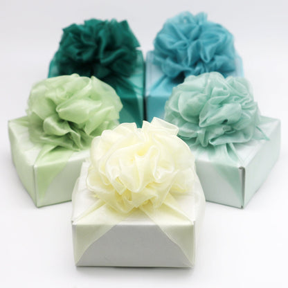 Flower Bojagi 5 set- Korean Tradition Wrapping Cloth, Premium·High Quality Handmade | Fabric Dohl Party Table Decor 돌 백일