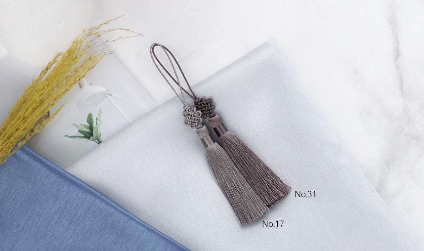 Add NEW COLORS / Buy 1, Get 50% Off / Traditional Korean Flower knot Tassel - Premium·High Quality Handmade Hanbok Accessory Bojagi Norigae