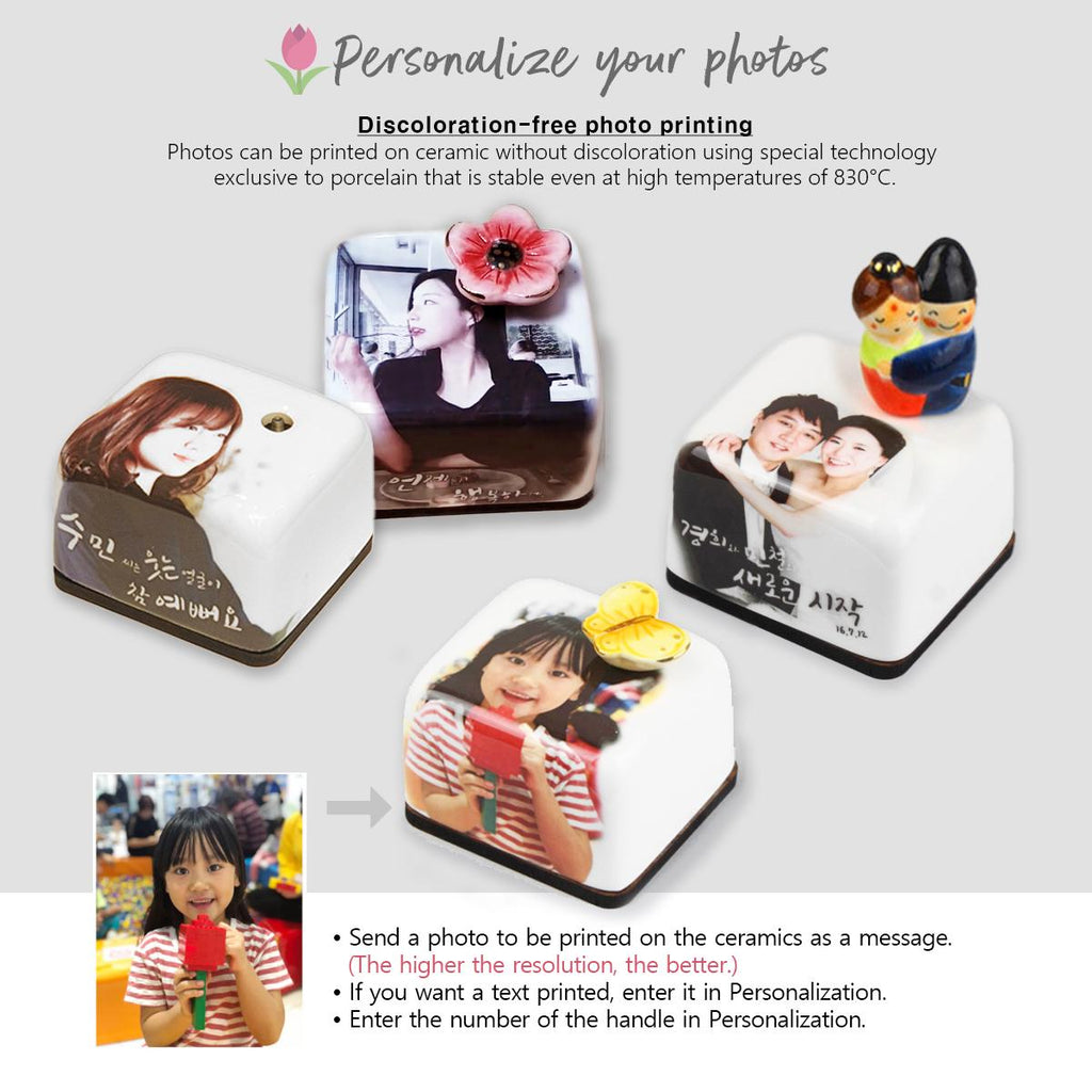 Ceramic Music box - Moony Orgel, Korean Traditional Tiger and Bird, Arirang, BTS Spring day