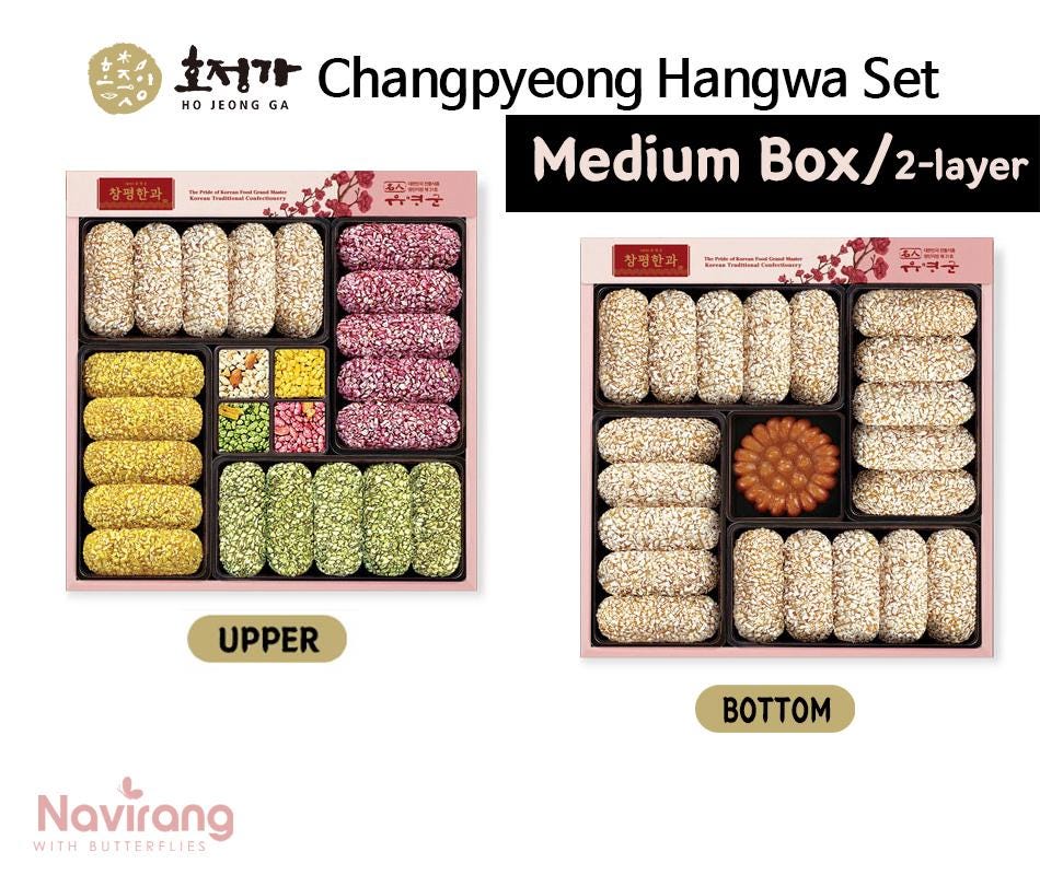 Hangwa Gift Set – Traditional Yakgwa | Deep-Fried Honey Cookies | Special Korean Sweet Snack Gift Box