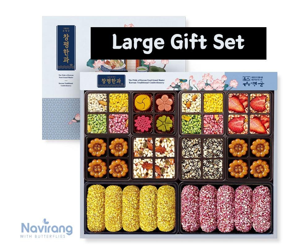Hangwa Gift Set – Traditional Yakgwa | Deep-Fried Honey Cookies | Special Korean Sweet Snack Gift Box