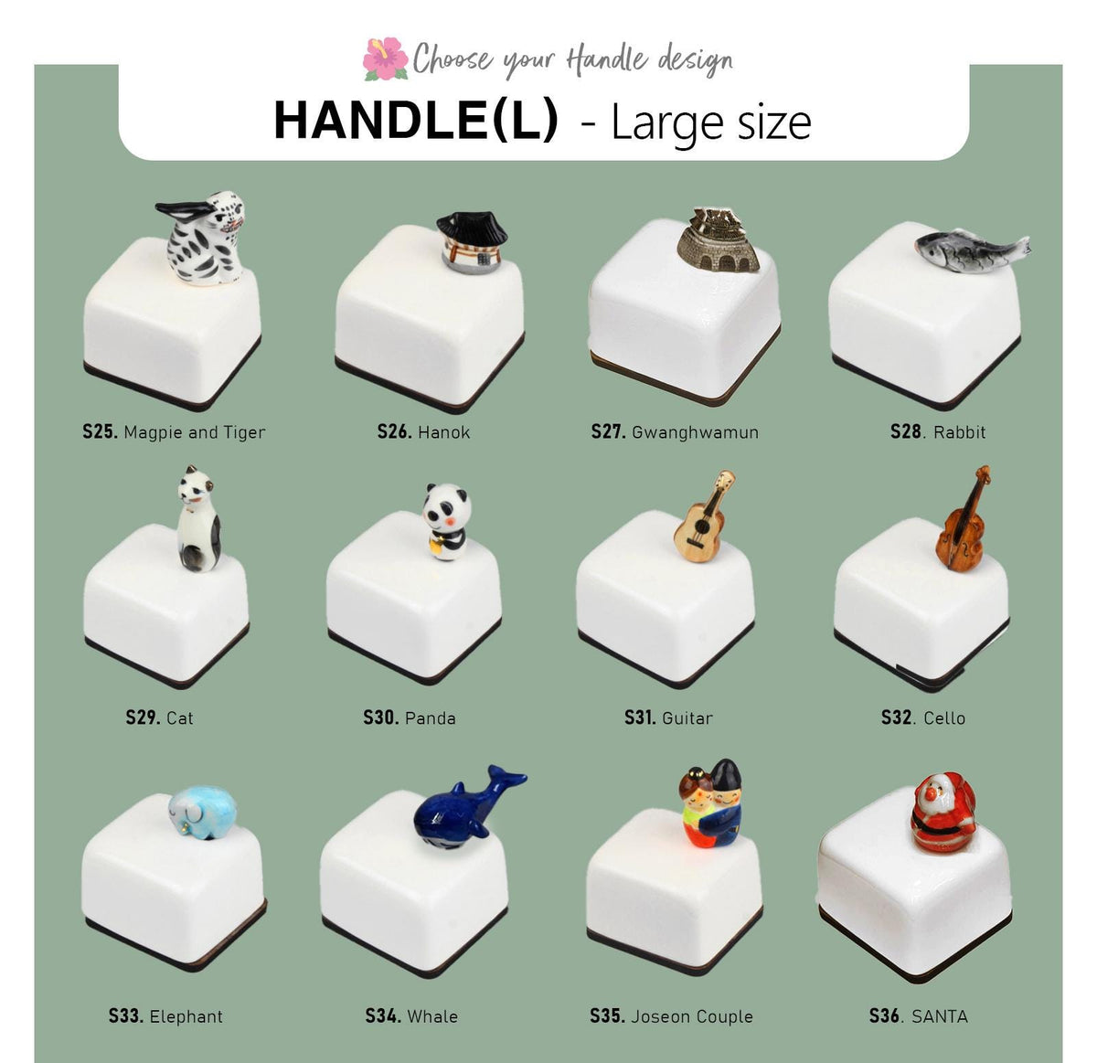 Ceramic Music box - Moony Orgel, Korean Traditional Tiger and Bird, Arirang, BTS Spring day