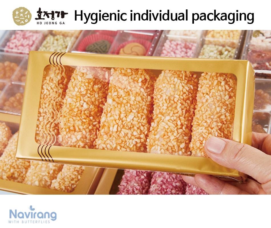 Hangwa Gift Set – Traditional Yakgwa | Deep-Fried Honey Cookies | Special Korean Sweet Snack Gift Box