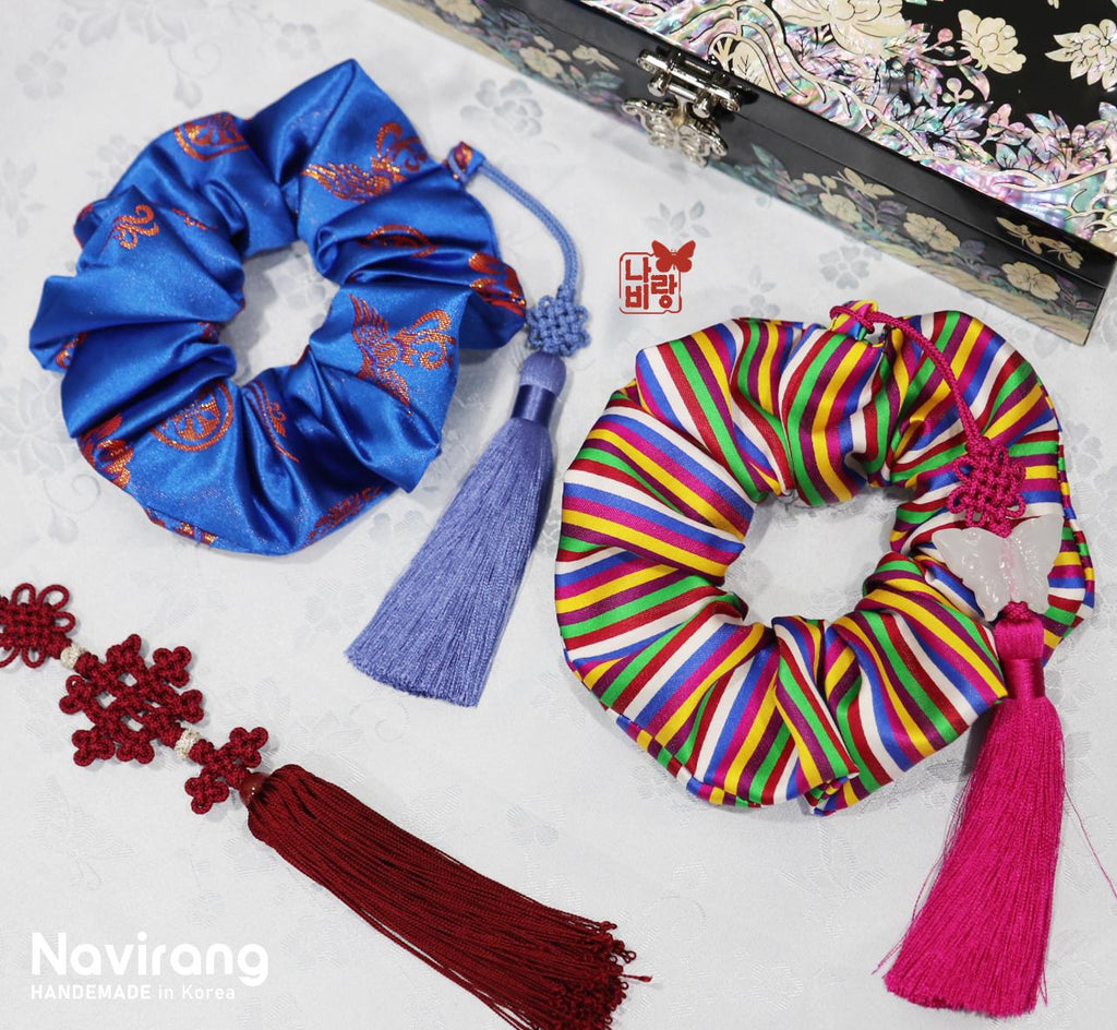 KPOP Diamond Knot Norigae - Korean Premium Handmade knot Tassel Charm | Hanbok Accessory, Tassel gift for girl, Bag charm, Tassel Keychain