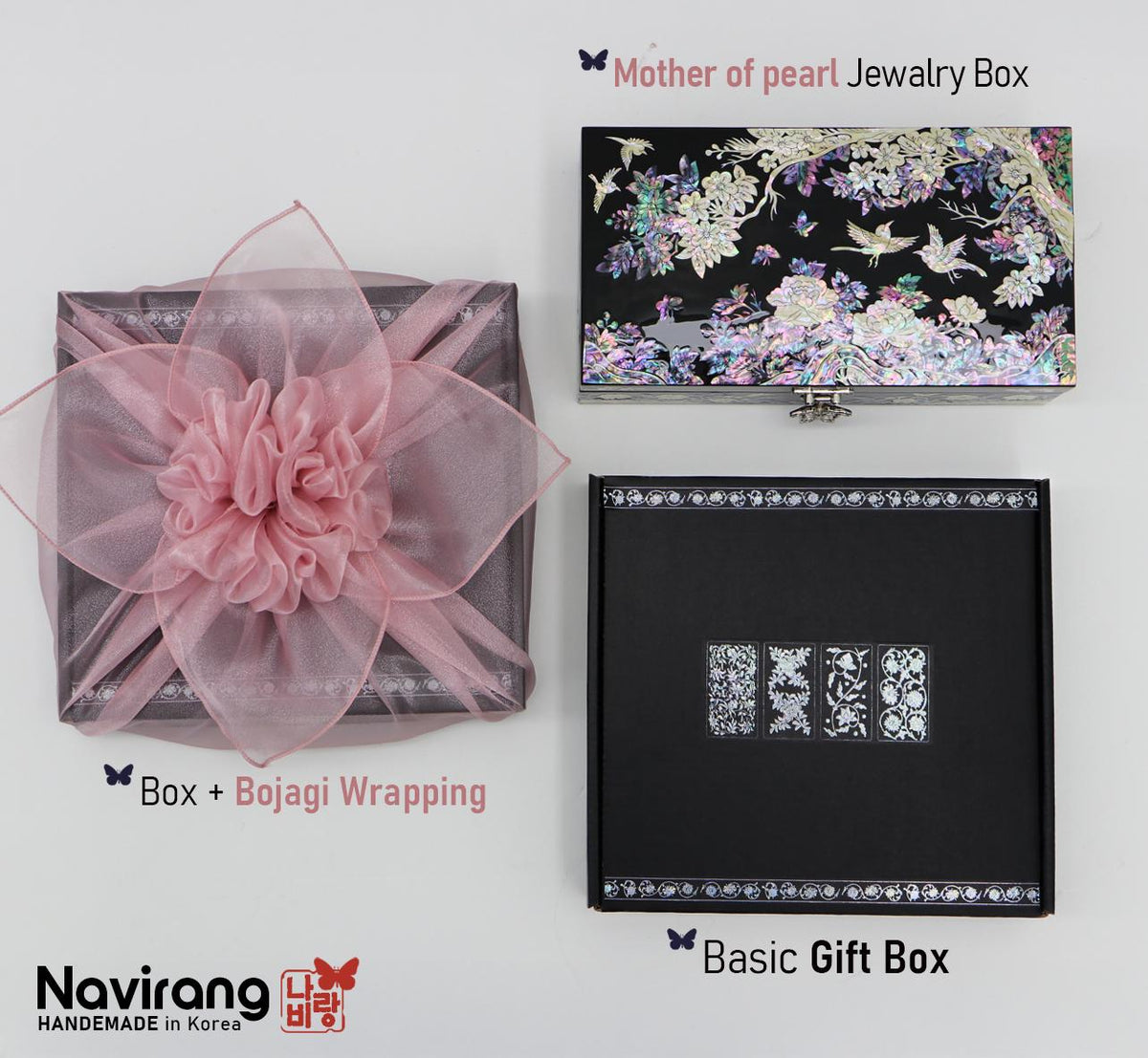 Joseon Lady’s Dressing Set – Korean Traditional Hanbok Scrunchies & Norigae Gift Box, Mother's Day