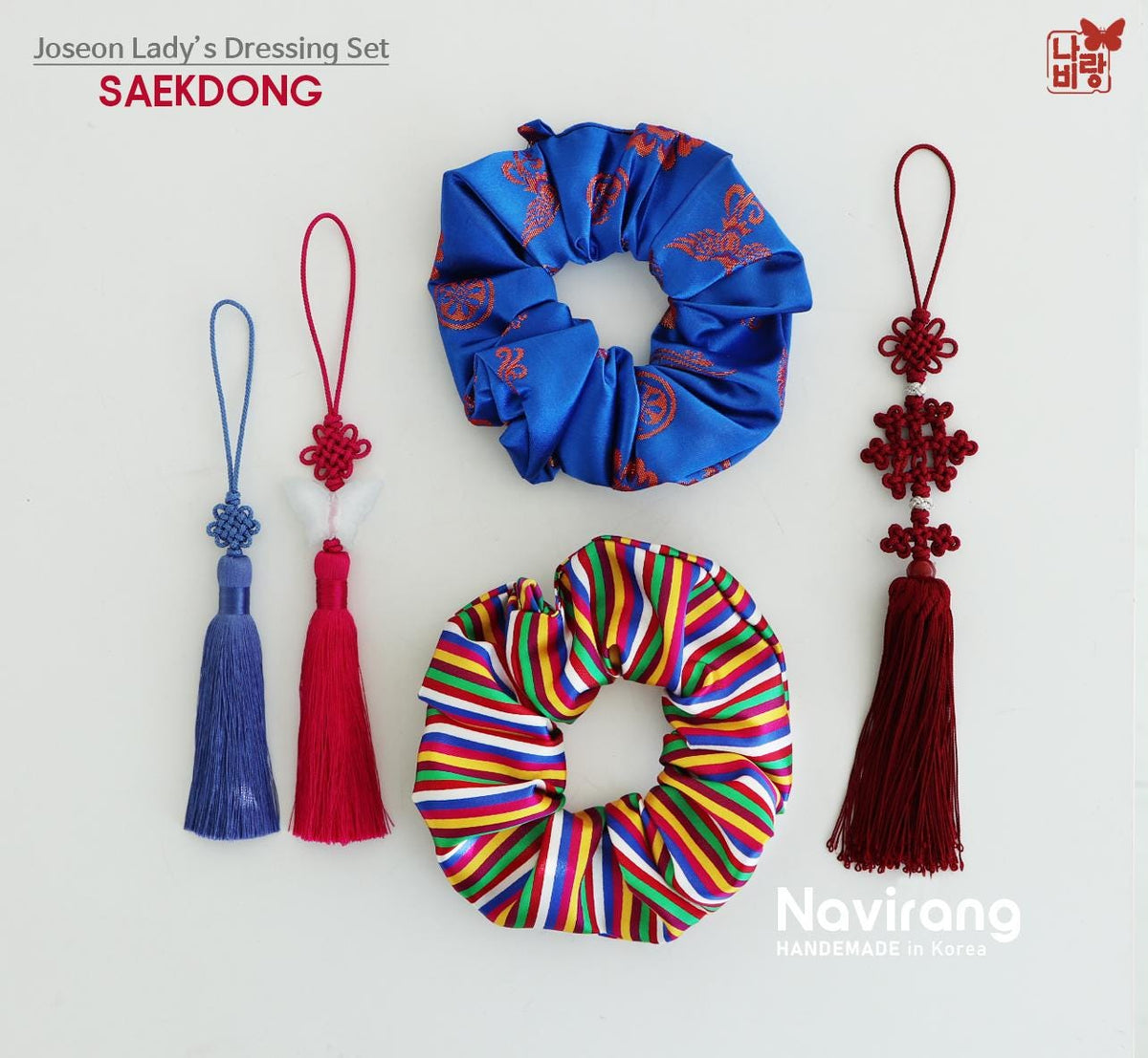 KPOP Diamond Knot Norigae - Korean Premium Handmade knot Tassel Charm | Hanbok Accessory, Tassel gift for girl, Bag charm, Tassel Keychain