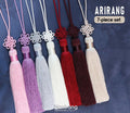 Pastel Norigae 5 Set with FREE GIFT- Korean Tradition Knot Tassel, Hanbok, Bojagi Accessory