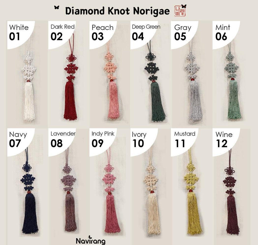 Hanbok Scrunchie with Norigae - Korean Traditional Silk Hair Scrunchy, Tassel Jade butterfly, Korean Hanbok ACC, Gift for K-drama lover girl