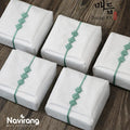 Hanbok Silk Wrapping Cloth 10 pcs Set + Flower Knot Strings for Wedding Favor Gifts
