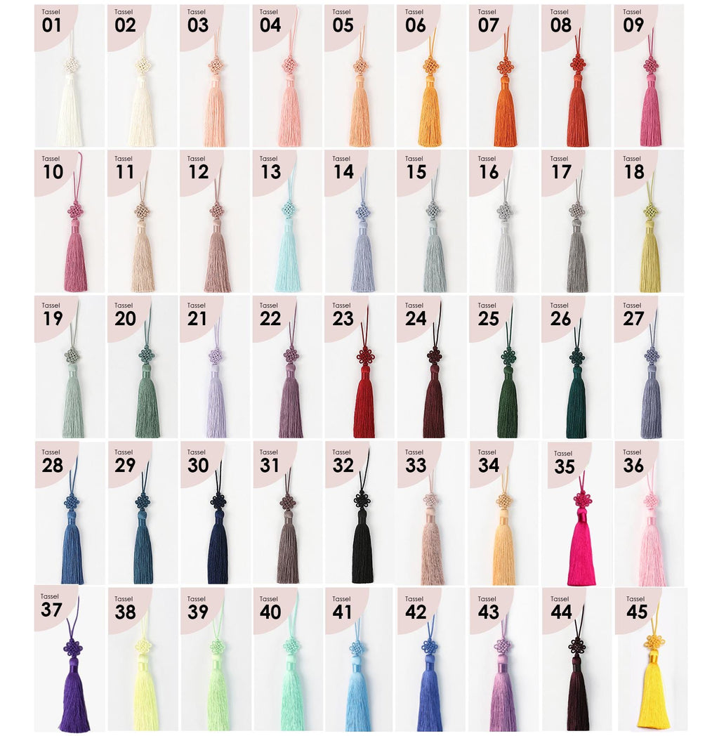 Butterfly jade(Plastic) for decorating Norigae - Korean Tradition Hanbok Accessory