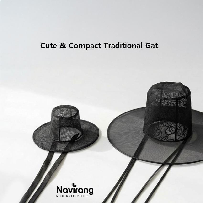 Mini Korean Traditional Hat Gat, Hanbok Photo Prop for Baby and Pet, K-pop Costume Accessory