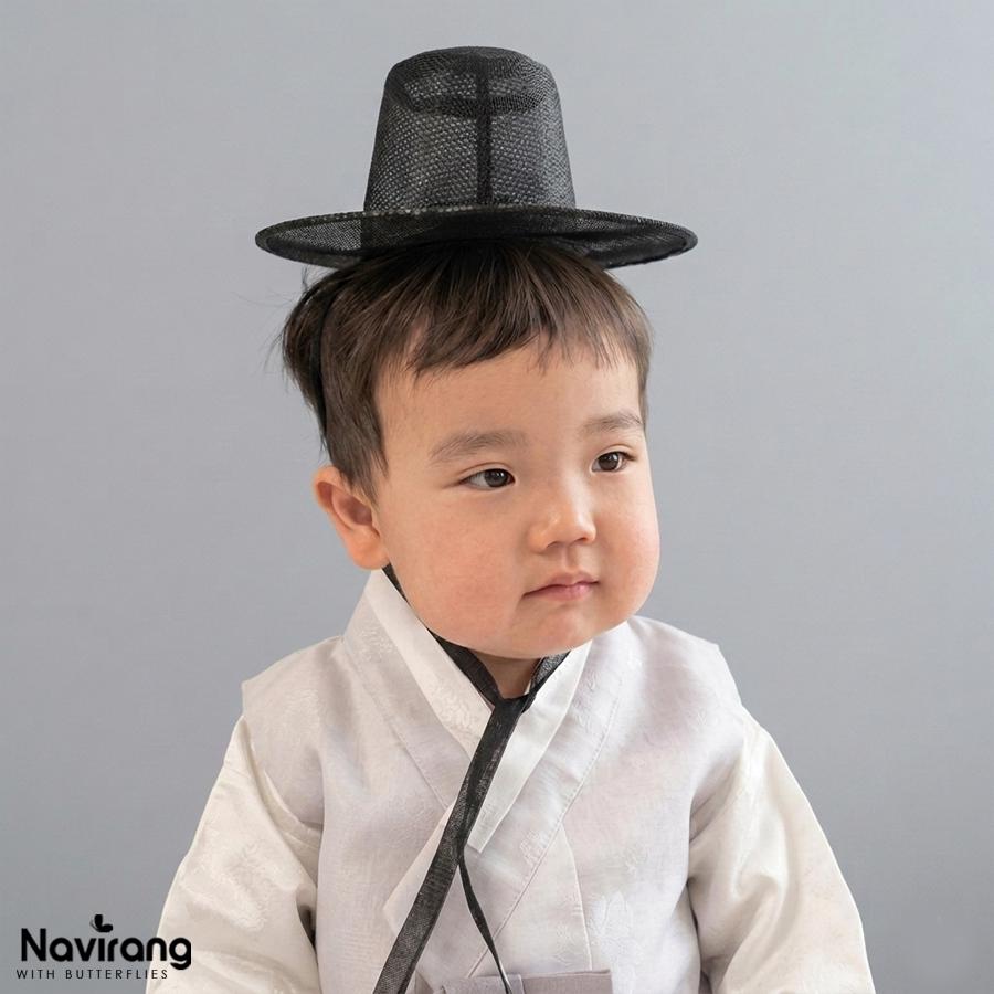 Mini Korean Traditional Hat Gat, Hanbok Photo Prop for Baby and Pet, K-pop Costume Accessory