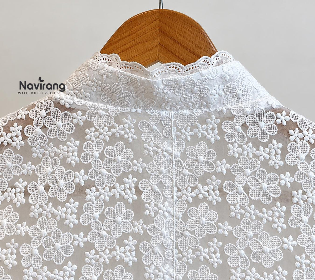 Korean Lace Jeogori Blouse, Modern Hanbok Top, Sheer Floral Jacket, Women’s Hanbok Shirt