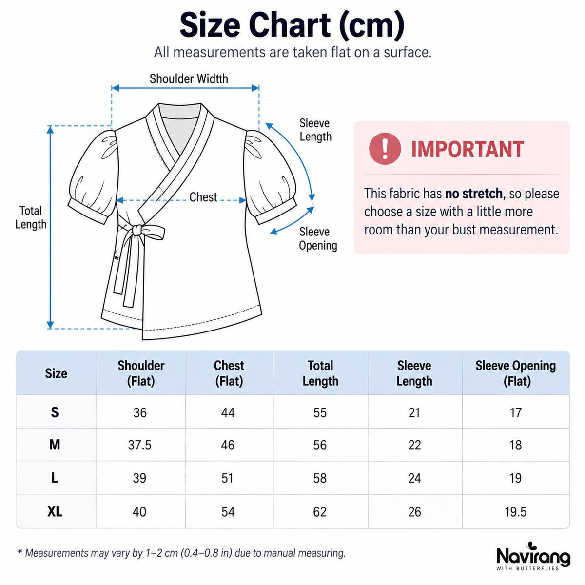 Modern Hanbok Blouse, Puff Sleeve Wrap Top, Korean Style Casual Shirt